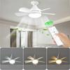 LED 60W Ceiling Fan Light LED Fan Ceiling Light with Remote Dimming Function Suitable for Living Room Study and Home Use