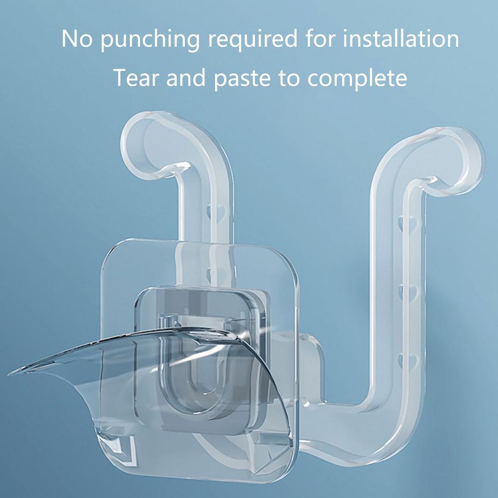 12 шт. Держатель для обуви, тапочек, настенный органайзер для хранения, самоклеящаяся полка для обуви для двери, шкафа, ванной комнаты, гостиной