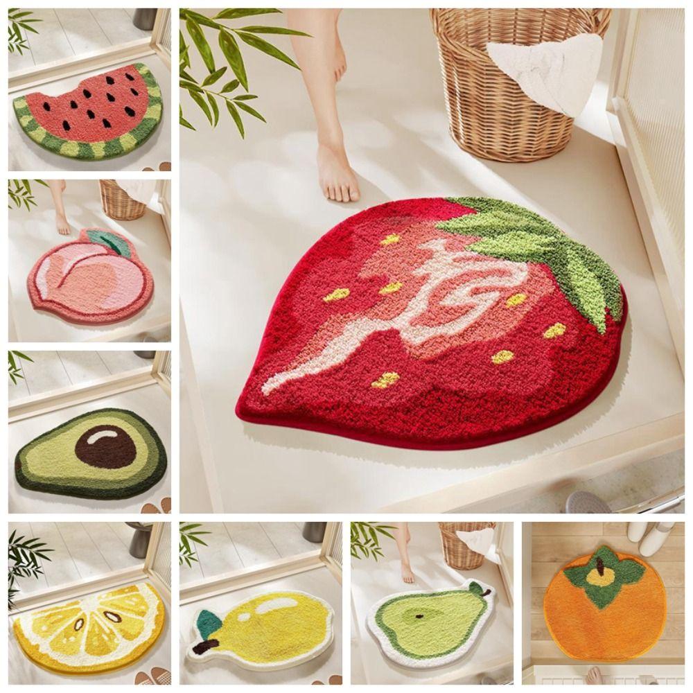 Absorbent Bathroom Rugs Soft Carpet Cute Door Mat Home Decor