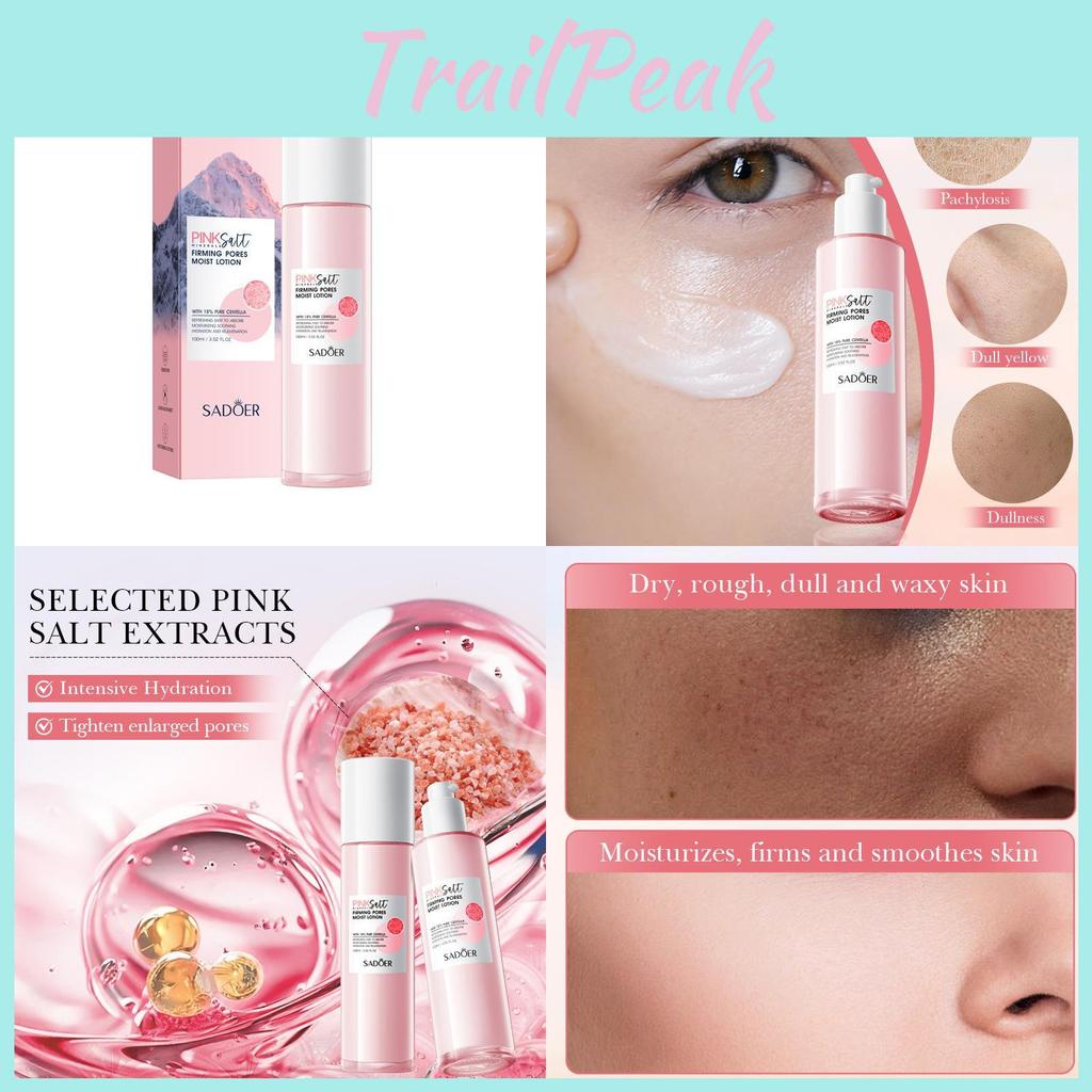 Увлажняющий лосьон Sadoer с гималайской розовой солью для всех типов кожи с увлажняющей формулой
