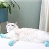 Защитная обувь для кошачьих когтей, защита от царапин, кошачья обувь для кошек, регулируемые ботинки для мытья домашних животных, чехол для ногтей на кошачью лапу, принадлежности для ухода за домашними животными
