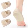 1 Pair Silicone Heel Pads, Shock Absorption, Relieving Leg Pressure, Adjustable Straps, Prevent Slipping Insoles