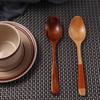 Смешивание Перемешивание Посуда Элегантная Деревянная Для Еды Кухонная Утварь Суповые Ложки Совок Столовые Приборы