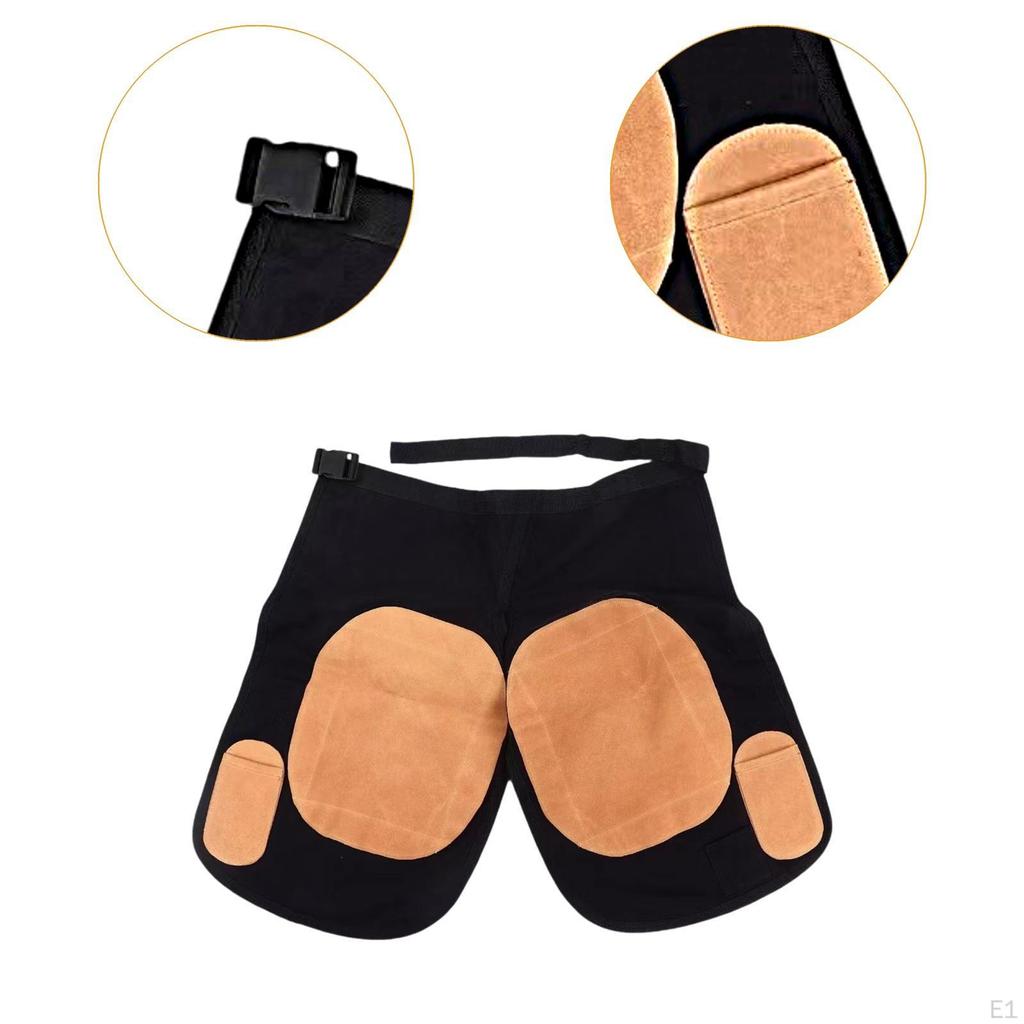 Фартук для кузнеца из искусственной кожи, удобная экипировка для верховой езды с