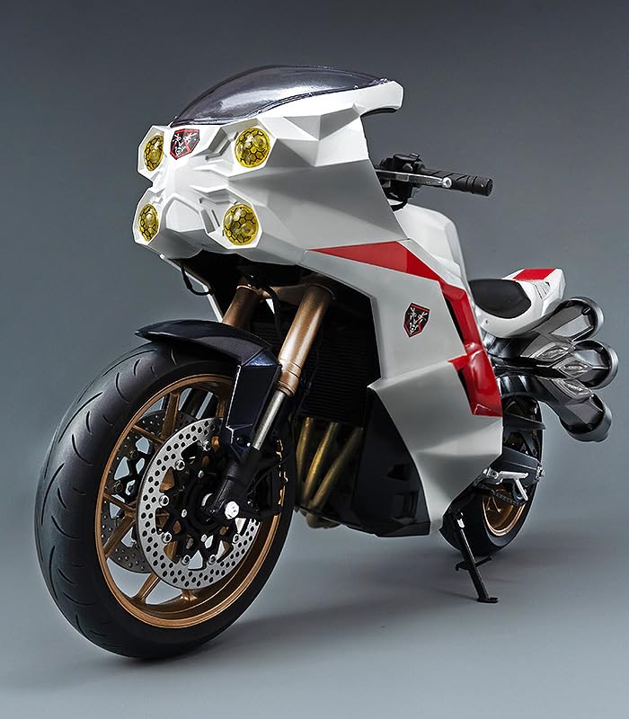 GOOD SMILE COMPANY Shin Kamen Rider Transforming Cyclone for Kamen Rider 2 Kamen Scale ABS PVC POM Zinc Alloy Painted Movable Figure Fig-Zero 1/6 No.