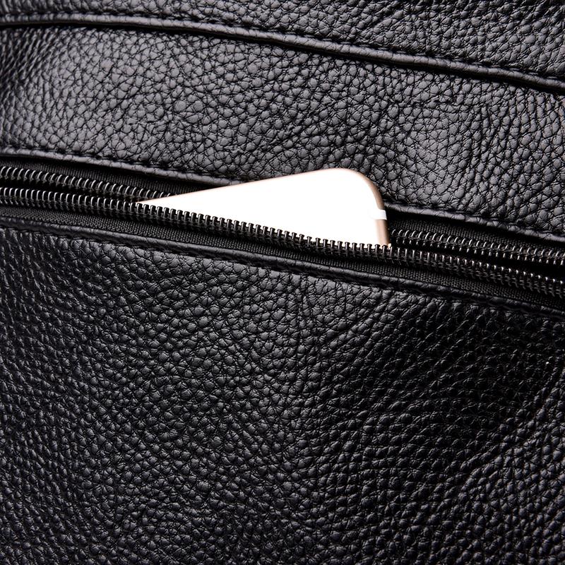 Брендовый кожаный школьный рюкзак в консервативном стиле, сумка для студентов, простой дизайн, женские повседневные рюкзаки, Mochila, мужская дорожная сумка на плечо