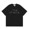 Casablanca Print Loose Fit Short Sleeve T-Shirt Teens Streetwear