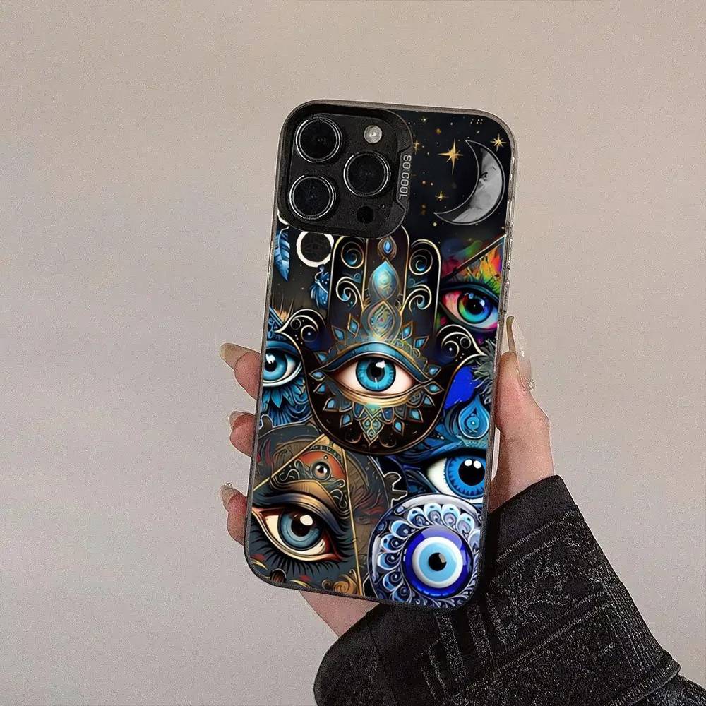 Чехол для телефона Mandala Chakra Yoga для IPhone 17 Air 16 15 14 11 12 13 Pro Max Plus X XR XS Цветной Серебристый Жесткий Чехол