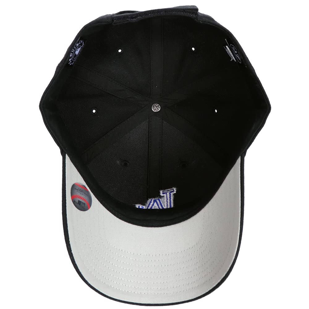 47 Бейсболка MVP Бренд MLB Лос-Анджелес Доджерс Логотип LA Уличный Унисекс Стильная Бейсболка Липучка Черный Королевский Синий Логотип 1 шт. Мужская Женская