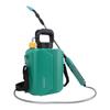 Battery Powered Garden Sprayer 6L Electric Backpack Sprayer with 3 Nozzles Retractable Wand Adjustable Strap for Lawn