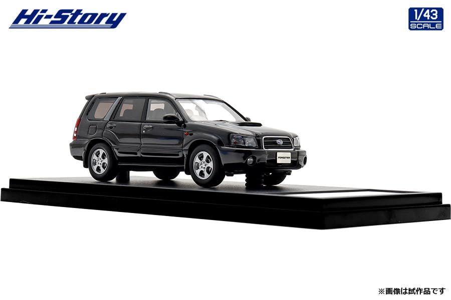 INTERALLIED Hi Story Масштаб 1/43 SUBARU FORESTER XT (2002) Модель HS515BK с отделкой «Черный топаз/Мика»