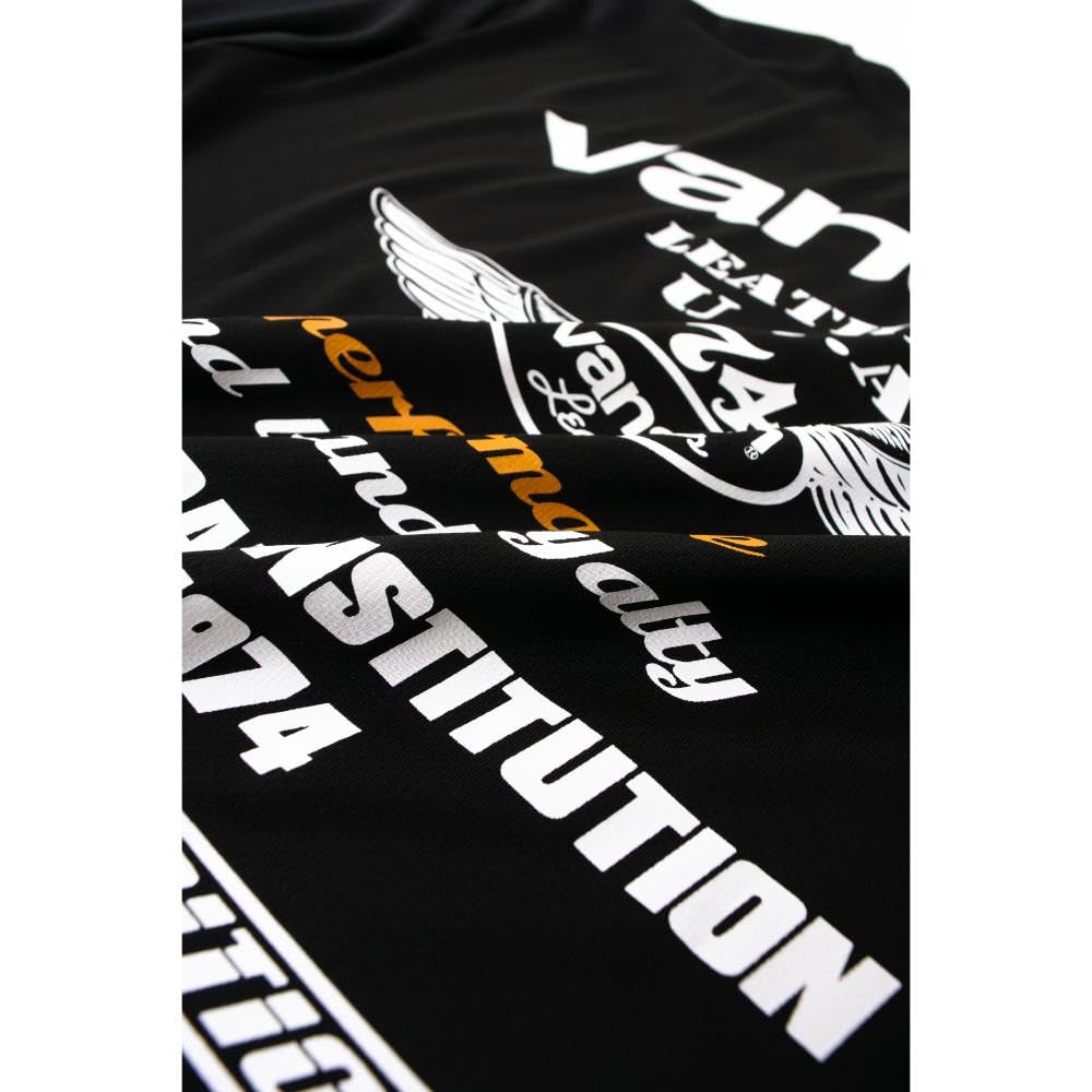 Vanson Streetwear Сетчатая футболка, Черный