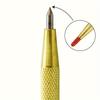 2/5Pcs Diamond Nib Titanium Pen, Precision Metalworking And Woodworking Tools For Cutting Glass, Tiles, Metal And Wood