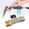 1/4 Inch High Pressure Washer Ball Valve Water Flow Control Hose Switch  Automotive Use