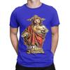Sacred Heart of Jesus Divine Blessing Design Funny 100 Cotton TShirt Jesus Tees Tops For Unisex