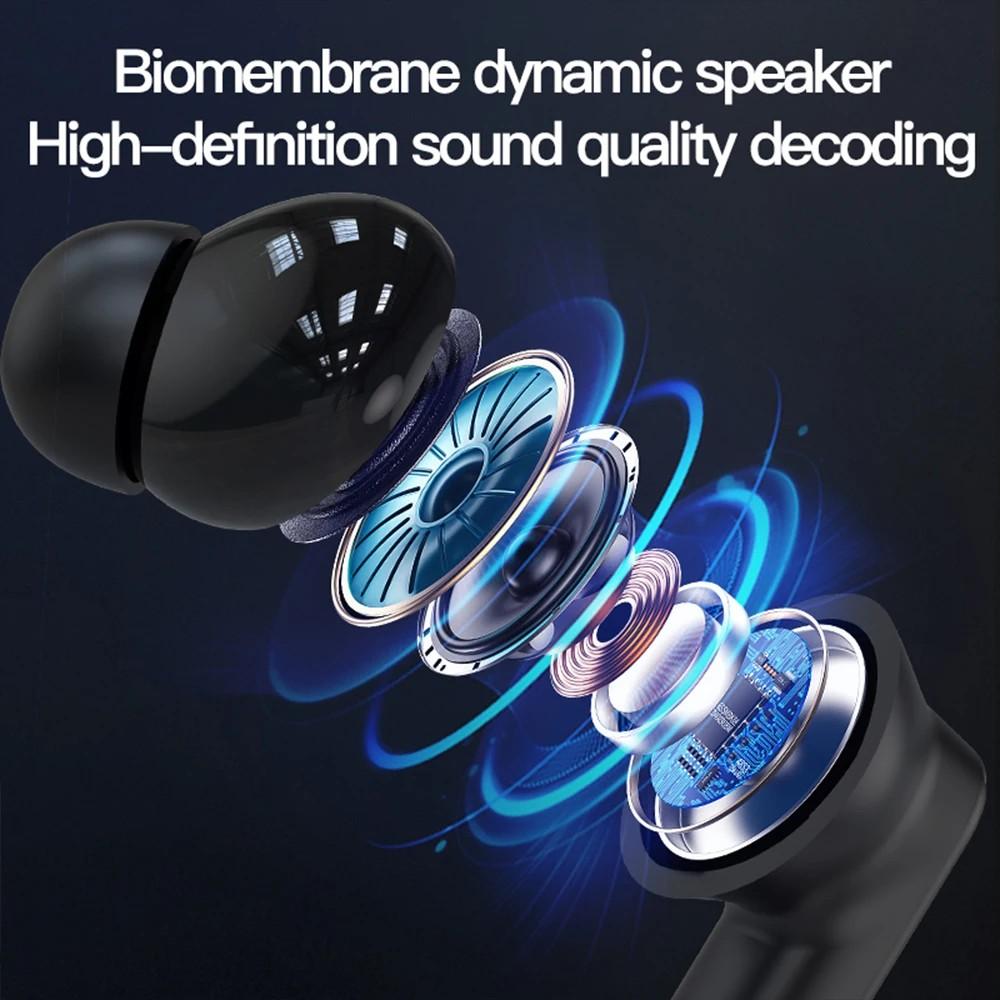 Светодиодный цветной экран Bluetooth-гарнитура с шумоподавлением TWS Беспроводная бизнес-гарнитура Bluetooth 5.3 Touchable