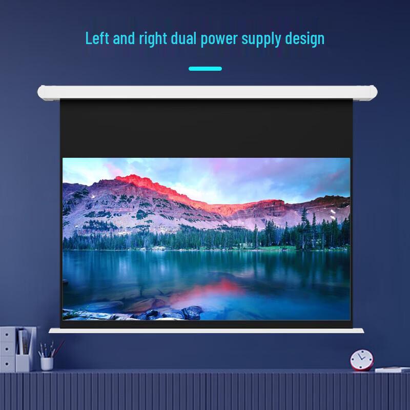 IN&VI 84-inch Electric Projection Screen