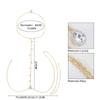Hanging Neck Style Drop Crystal Body Chain Dress Charm Rhinestone Chest Chain  Female Lady Girl