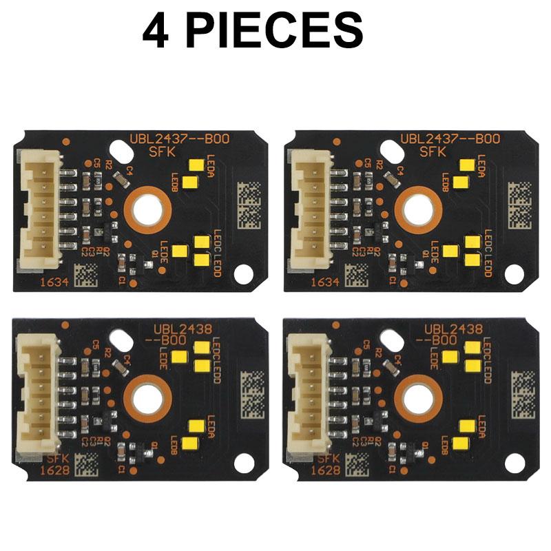 2/4PCS Yellow DRL Led Daytime Running Light Boards For Bmw G30 530i 540i F90 Adaptive LED Headligt DRL Module 63117214939/40