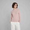 Crew Neck Long Sleeve Pullover 0 Pure Wool Knitted Sweater Female Slim and Thin Casual Versatile Sweater Thin