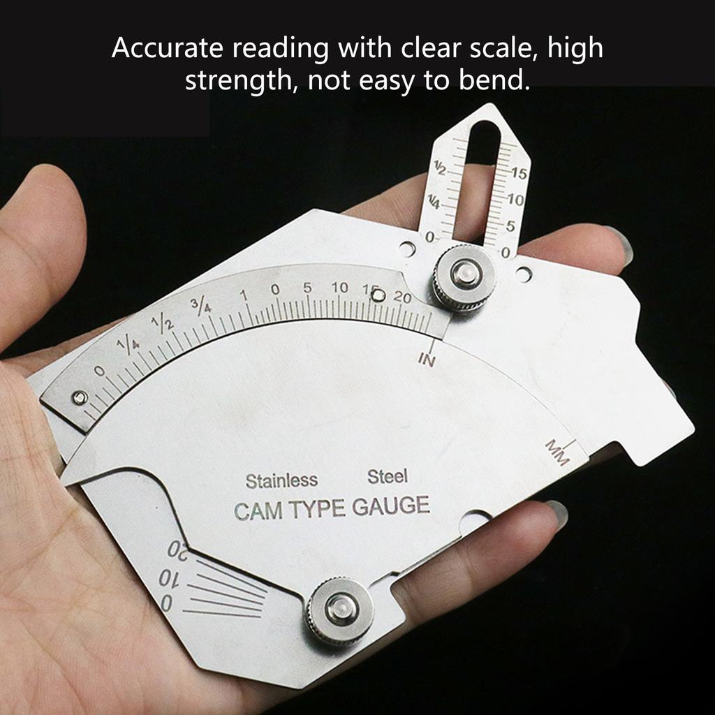 Инструмент для контроля сварных швов из стали для точного контроля сварных швов и измерения углов скосов и углов кромок