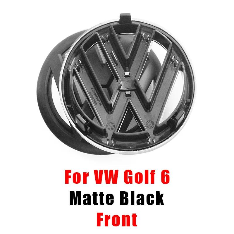 Car Sticker Hub Caps Volkswagen 135mm Car Front Grille Badge And 110mm Rear Trunk Emblem Lid Logo Accessories For VW Golf 6 MK6NB2