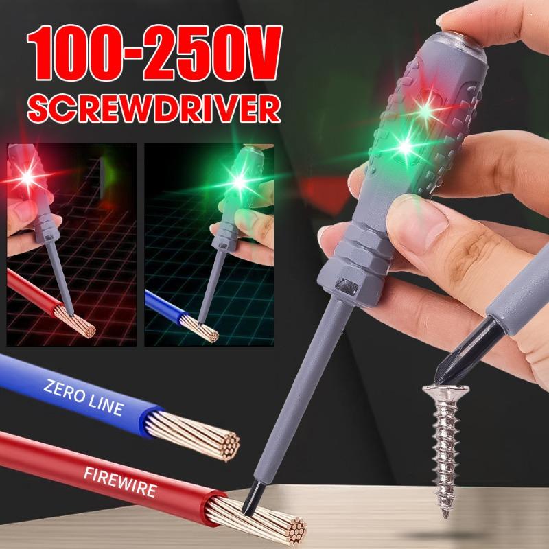 Intelligent Voltage Tester Pen AC Non-contact Induction Test Pencil Voltmeter Power Detector Electrical Screwdriver Indicator
