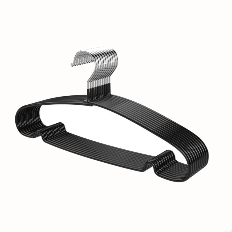 62KD Пластиковые вешалки для одежды Нескользящие плечики Защищают одежду Решение для хранения