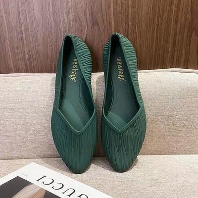 Летние и осенние низкие водонепроницаемые ботинки Резиновые сапоги Резиновые сапоги Женская обувь для взрослых Бахилы Нескользящие сандалии с закрытым носком для женщин