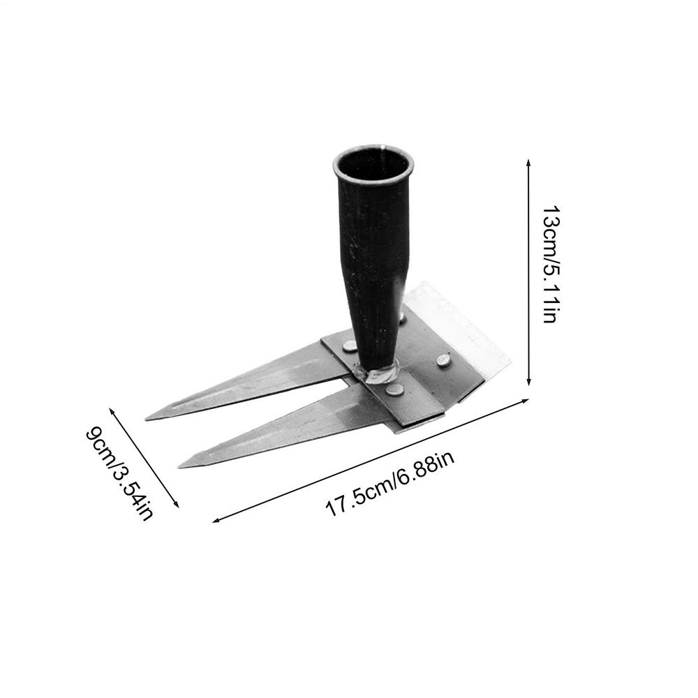 2/3/4/5/7/ Teeth Carbon Steel Garden Hand Rake Farm Tool Weeding Scarifier Agricultural Nail Harrow Harrow Garden Weeding Tool