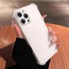 Чехол для iPhone 12 Pro Max Pro 11 Ударопрочный Бампер с Подушками Безопасности Матовый Полупрозрачный Чехол
