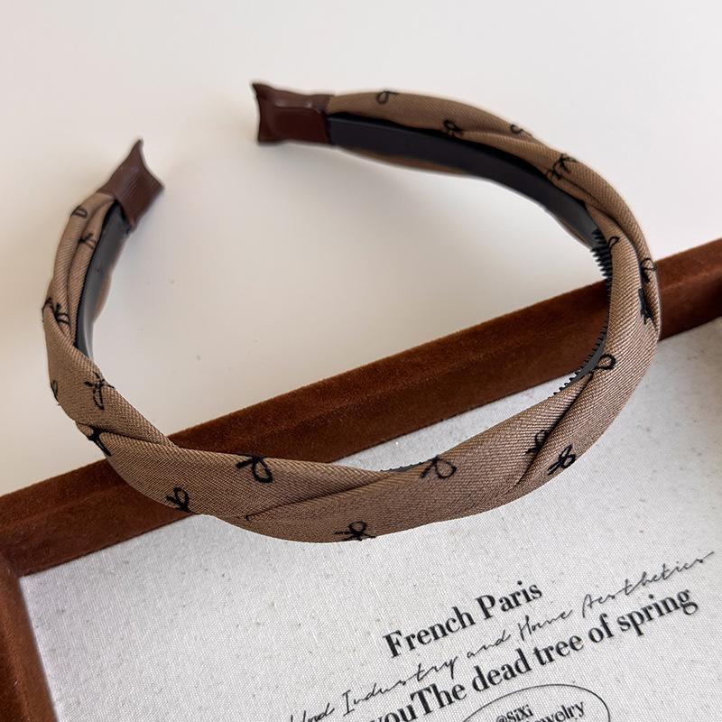 Однотонная тканевая повязка на голову для женщин, девочек, милая элегантная повязка, простой обруч для волос, повязка на голову, украшение для волос, модные аксессуары