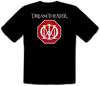 26 Dream Theater - Логотип Рок-музыка Черная футболка -256- Унисекс футболка