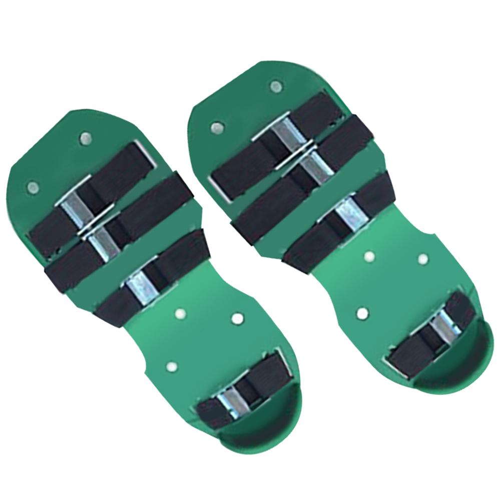 1 пара садовых туфлей для ногтей, регулируемый ремень, инструмент для рыхлой почвы, аэрационная обувь