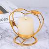 Подсвечник Love 1шт кованый металлический ароматизированная свеча романтические свадебные украшения гостиная обеденный стол ужин при свечах