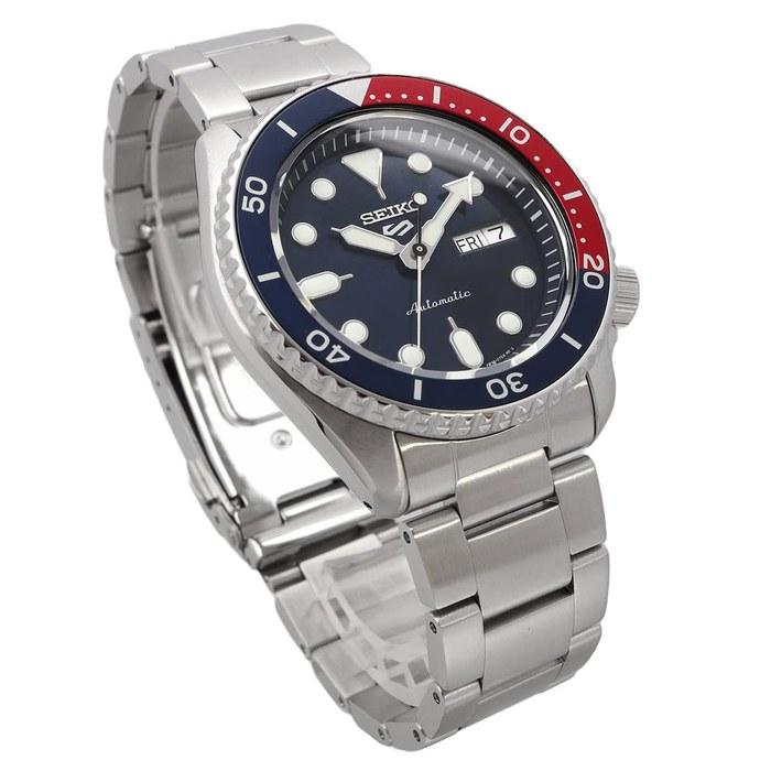 [Seiko] 5 Sports SKX Спортивный стиль Автоматические часы - SRPD53 - Синий/Красный