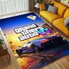 Gta Vi Городская Гостиная Нескользящий Ковер Мягкий Ковер для Спальни Игровой Комнаты Дивана Офиса Домашний Декор Придверный Коврик Рождественский Подарок C9211701