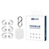 XDcase 3 Pairs Silicone Anti-slip Sports Ear Caps with Storage Case & Carabiner