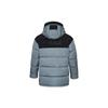Li-Ning Down Jackets Men's Blue Hooded Thickened Quilted Down Jacket AYMR209-2