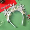 1PC Party Christmas Trees Christmas Lightening Hair Band Snowflake LED Light Headband Gift Cosplay ARI
