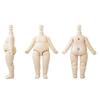 YMY 9,8 см грушевидное кукольное тело YMY 1/12 1/8 BJD GSC Кукольная голова Мини 1/12 Масштаб Милая толстая фигурка Подходит для подарка на Новый год молочно-белый