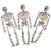 Decoration Bag - My Other Me - Halloween - 3 Skeletons - 20x8x8 Cm - Black