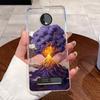Casing For Motorola Moto Z3 Play Case XT1929 Aesthetic Cute Cat Astronaut Transparent Silicone Back Cover Moto Z3Play Phone Case