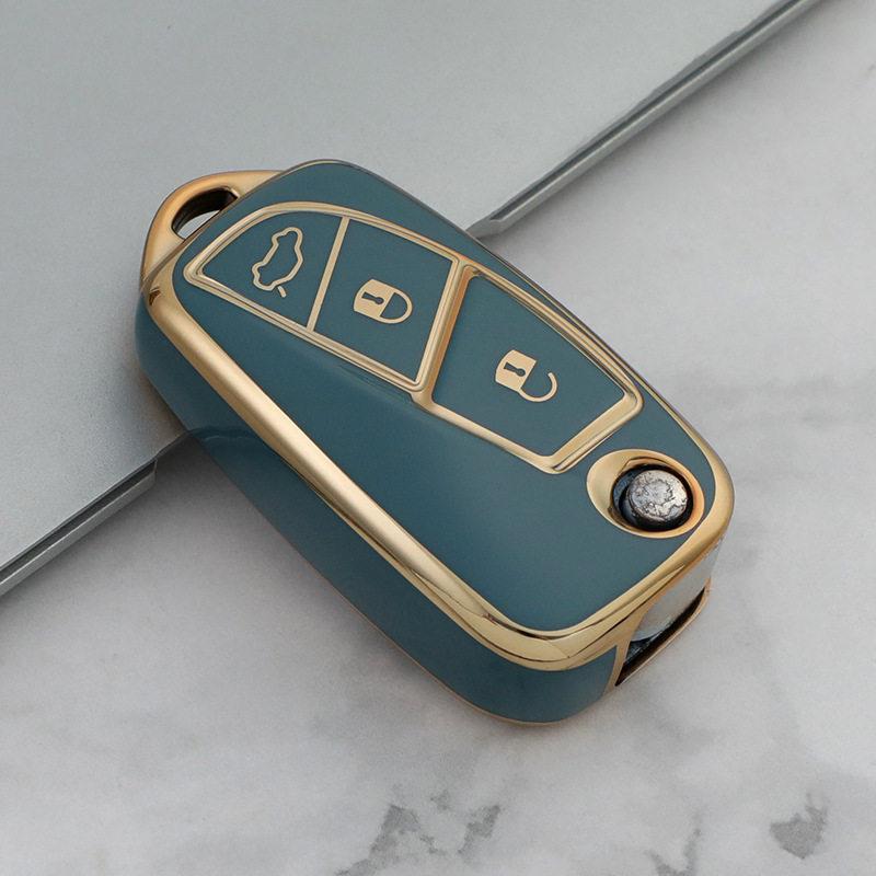 Fiat Key Cover - Italian TPU Soft Rubber Protective Case