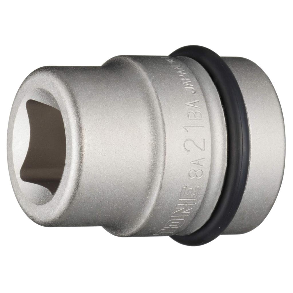 TONE Impact Inner Socket 21mm Hex Size 8A-21BA, 25.4mm (1") Drive,