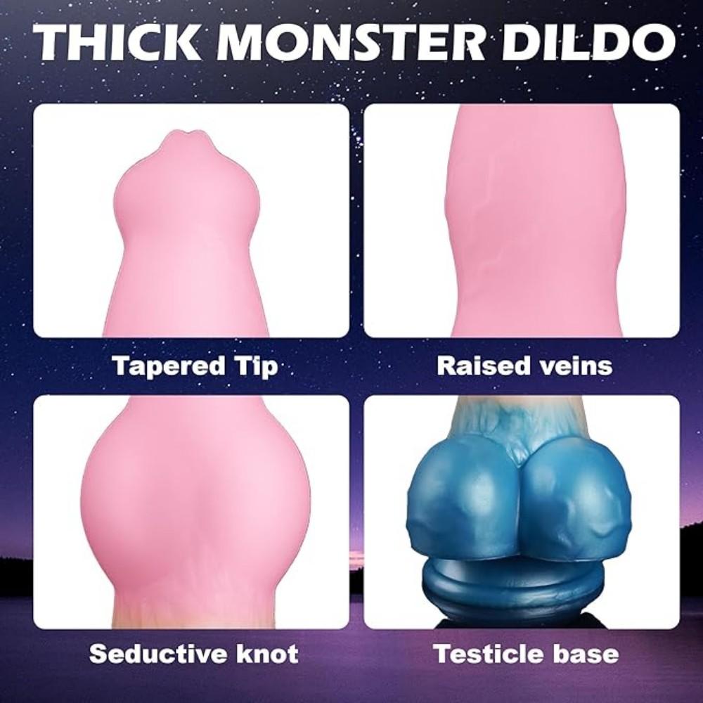 Animal Penis Anal Plug Silicone Large Dildo Suitable for Women Soft and Safe Sex Toys Suction Cup Big Butt Plug Adult Products