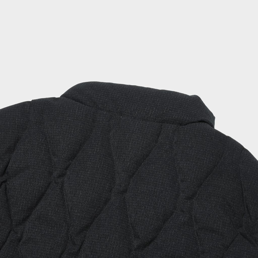 Fila X Коллаборация Met Monet 2023 Зима Новый Пуховый Жилет Теплый Топ со Стойкой Воротником Женские топы Черный F11W348903F-BK