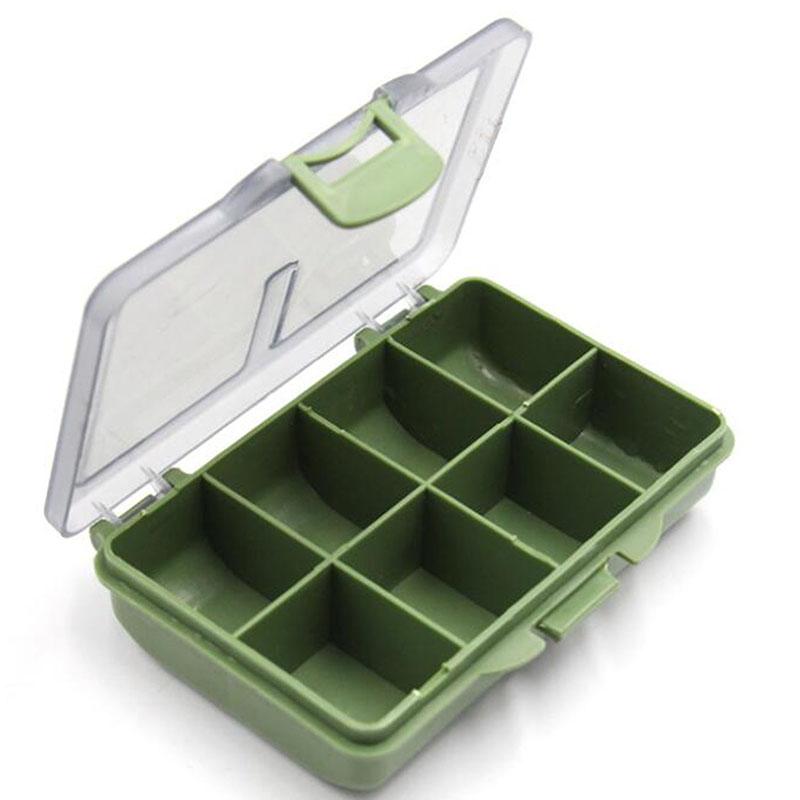 1/5 Pcs 1 To 8 Compartments Storage Box Carp Fishing Tackle Boxes System Fishing Bait Boxes Portable Fishing Box Fishing Access