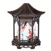 Chinese-Style Mini Humidifier & Night Light - USB- Portable Cool/Dry Mist Air Humidifier with Traditional Pagoda/Tortoise Design, ABS Quiet Operation