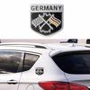 3D Aluminium Auto Car Emblem Germany German Flag Logo Grille Badge Decal Sticker